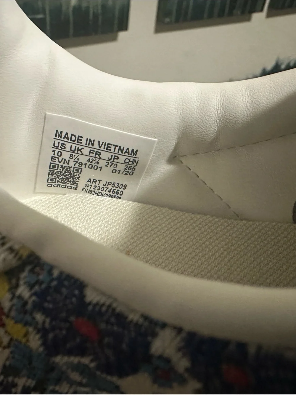 🔥Unique🔥Liberty London Adidas Gazelle Floral Embroidery (USA Mens 9,Womens 10) - Picture 12 of 12